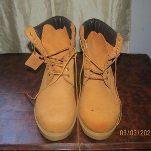 Timberland Men's 10061 6-Inch Wide Premium Boots, Wheat Nubuck,